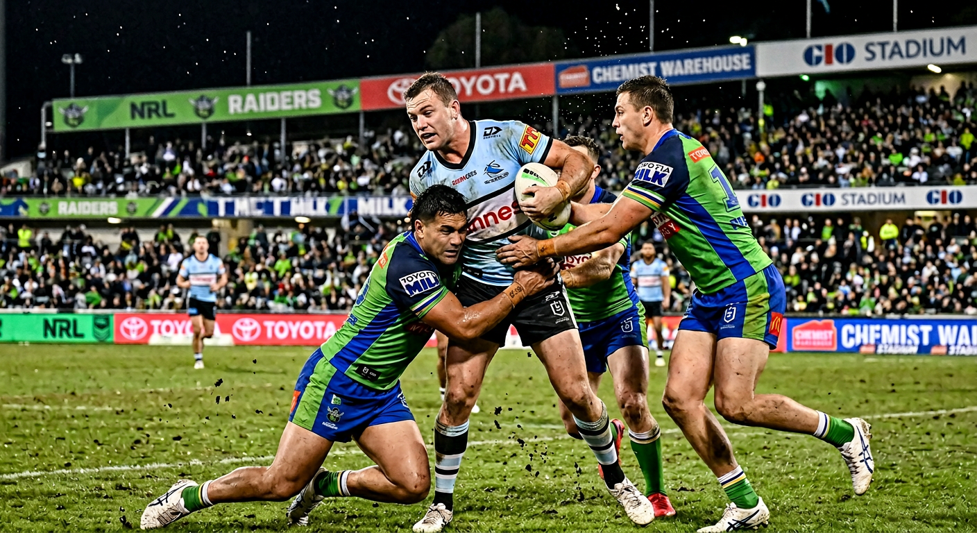 Raiders vs. Sharks Analysis– NRL Round 4 2026